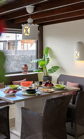 Comedor de la Villa Aguamarina 26 Comedor de la villa Hipoclub Aguamarina 26