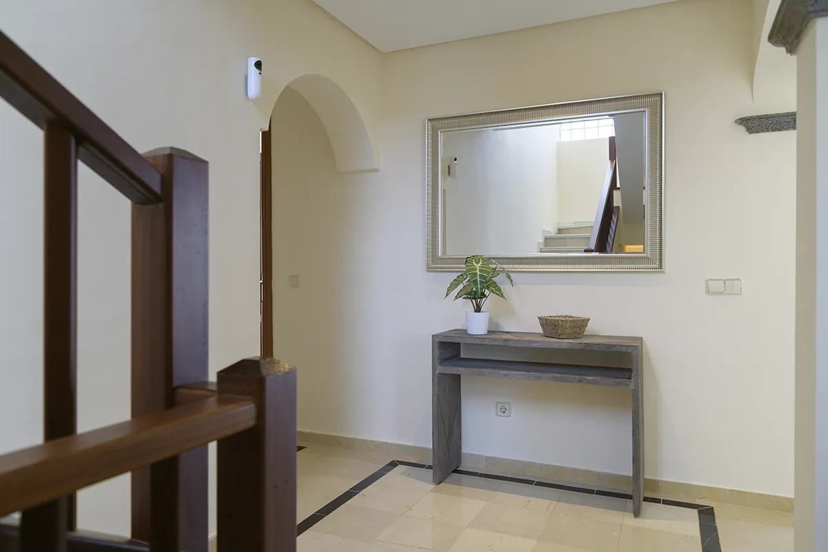 Eingangsbereich der Villa Alisios 43 Hipoclub