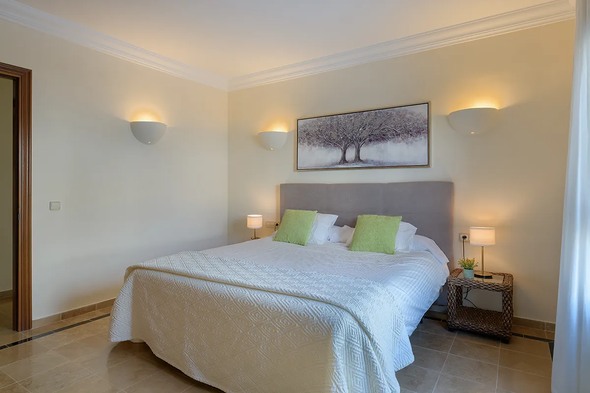 Dormitorio equipado en Hipoclub Villa Aguamarina 32