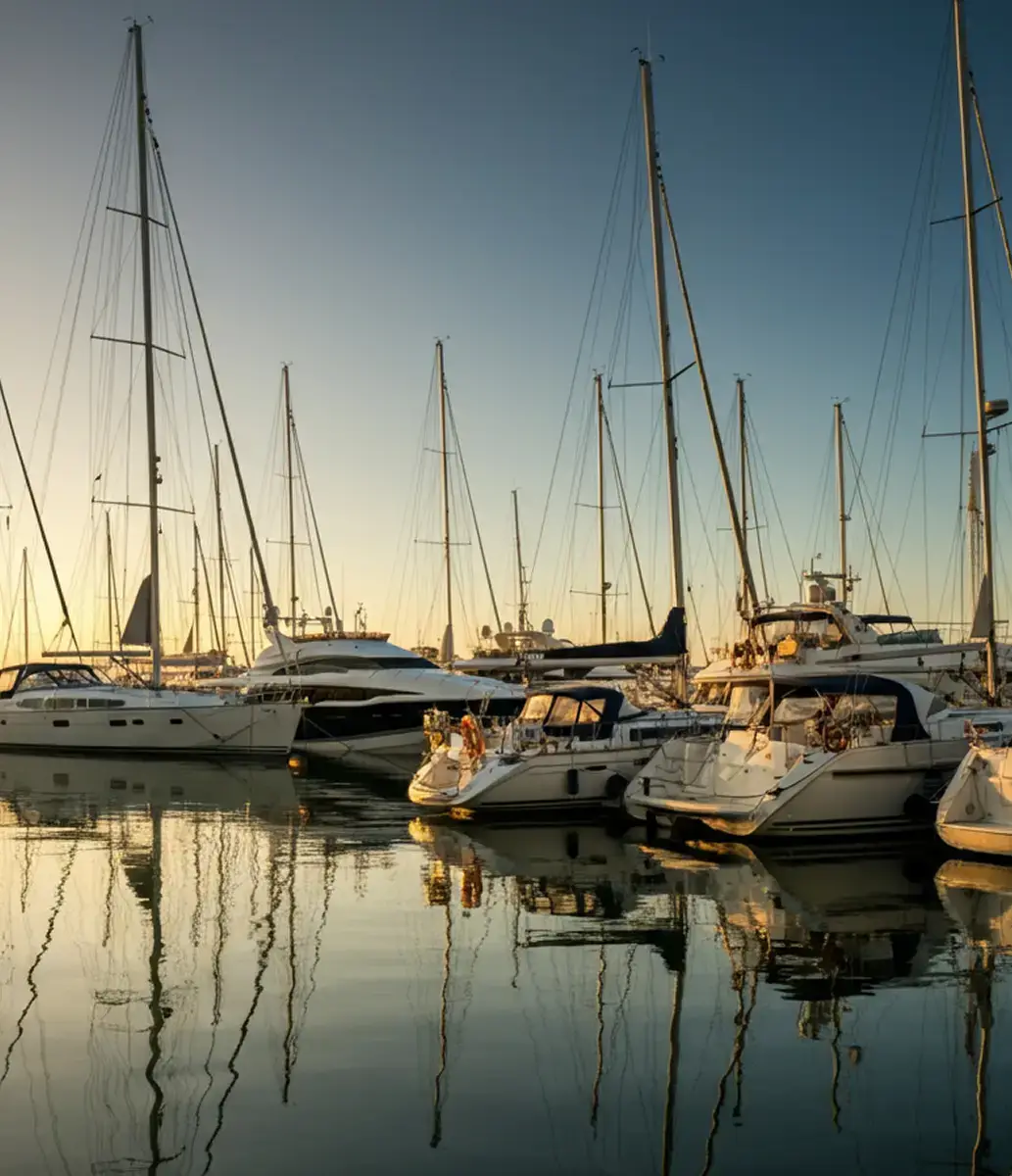 Boote im Yachthafen Marina Rubicón in Playa Blanca
