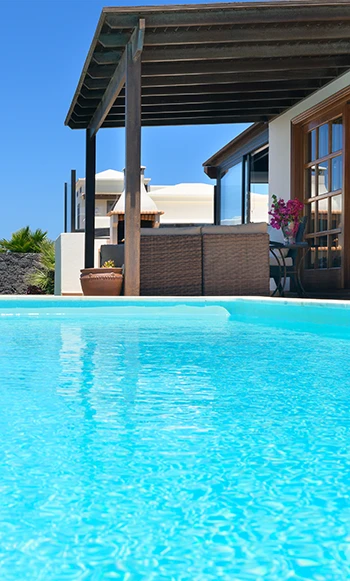 Pool der Villa Aguamarina 29 Pool der Hipoclub Villa Aguamarina 29