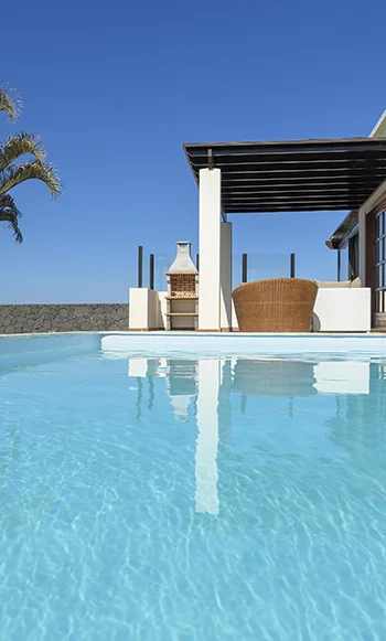 Pool der Villa Aguamarina 1 Pool der Hipoclub Villa Aguamarina 1