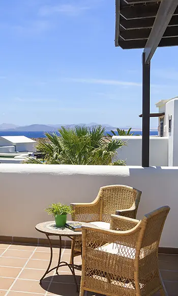 Terrace with open views of Villa Aguamarina 10