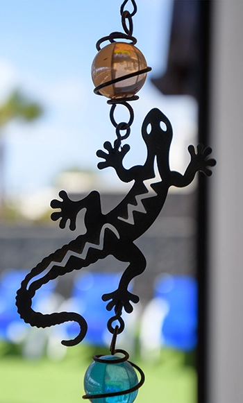 Decorative detail of Hipoclub Villa Aguamarina 32