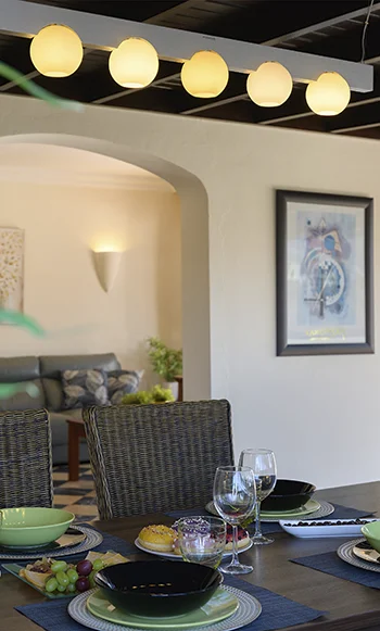 Dining room of Villa Hipoclub Aguamarina 14